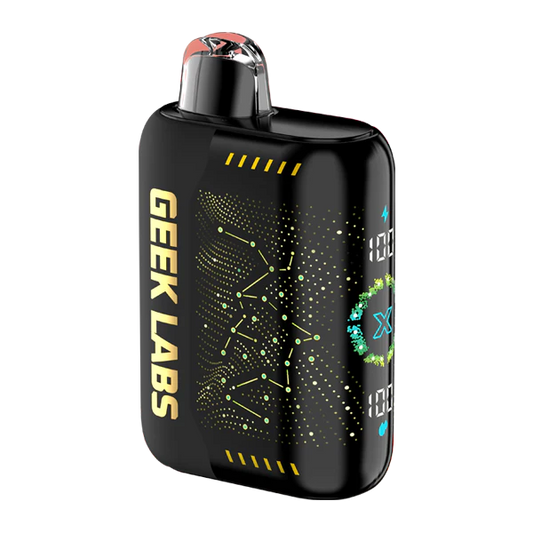 Geek Labs Pulse X 50000 Puffs Disposable Vape Nixodine - Sour Strawberry Ice