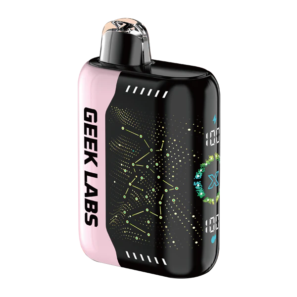 Geek Labs Pulse X 50000 Puffs Disposable Vape Nixodine - White Peach Raspberry