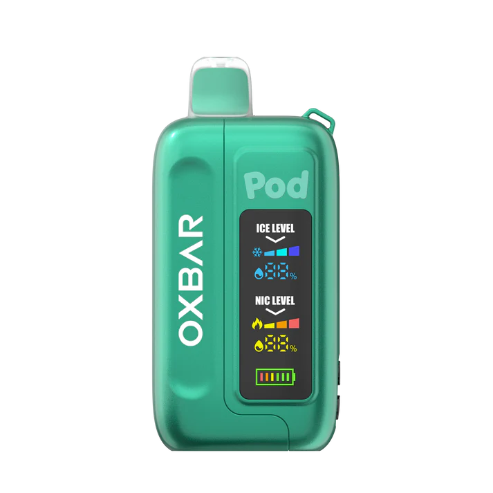 Oxbar Pod x Ice Nic 35000 - Jewel Mighty Mint | Vapedeal VapeDeal.com Oxbar Pod x Ice Nic 35000 - Jewel Mighty Mint | Vapedeal VapeDeal.com