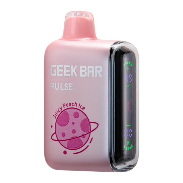 Geek Bar Pulse 15000 Puffs Disposable Vape 15K - Juicy Peach Ice