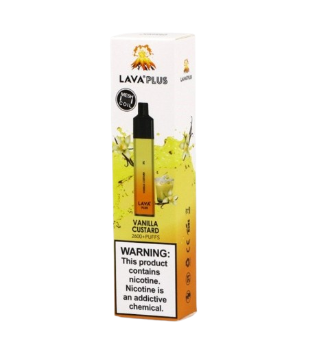 Lava Plus 2600 Puffs Disposable - Vanilla Custard