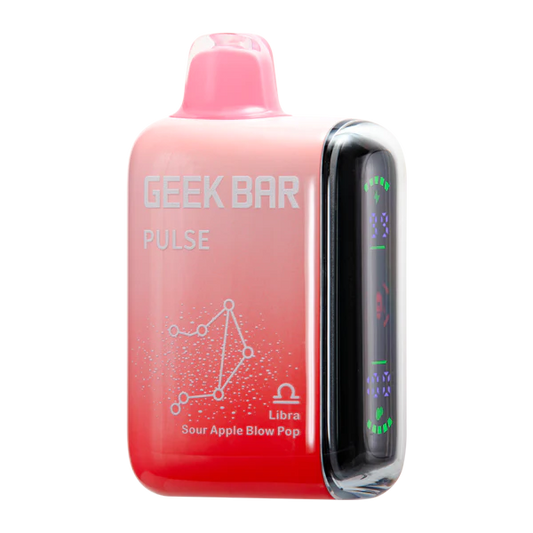 Geek Bar Pulse 15000 Puffs Disposable Vape 15K Libra - Sour Apple Blow Pop