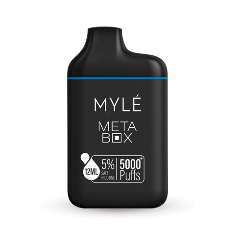 Myle Meta Box Disposable 5000 Puffs - Iced Blue Razz