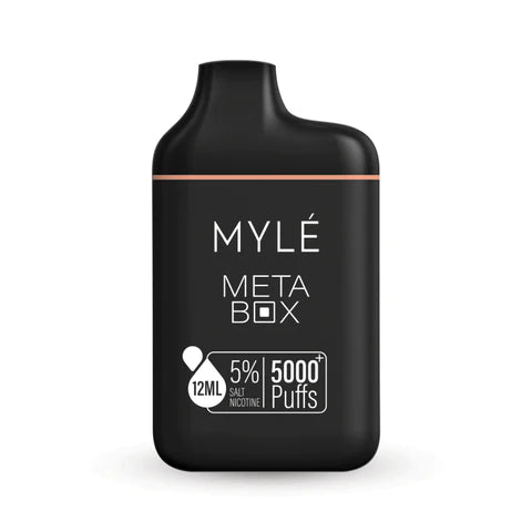 Myle Meta Box Disposable 5000 Puffs - Peach Mango Strawberry