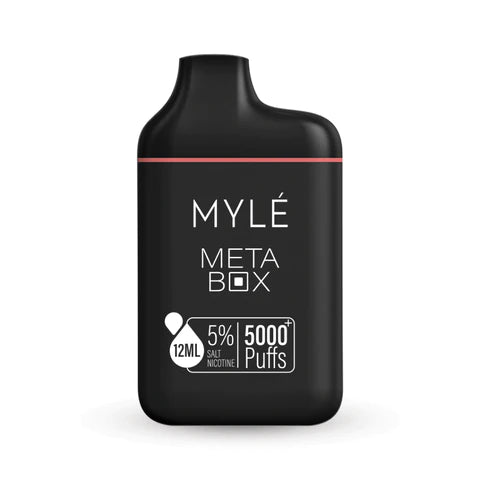 Myle Meta Box Disposable 5000 Puffs - Strawberry Colada