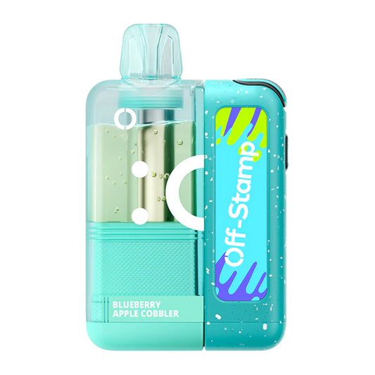 Off Stamp X Cube + Dock 25000 Puffs Disposable Vape - Blue Apple Cobbler