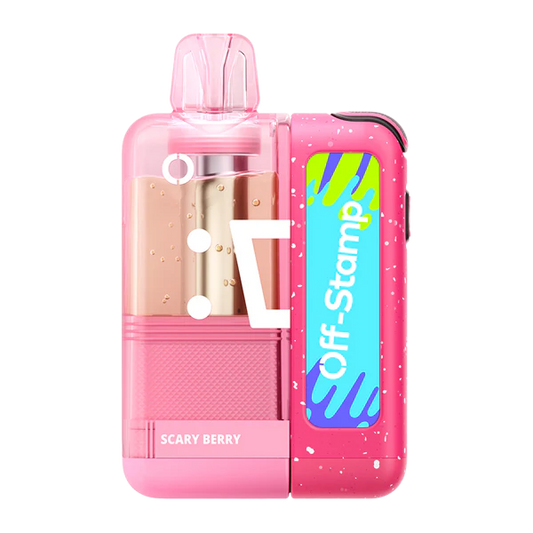 Off Stamp X Cube + Dock 25000 Puffs Disposable Vape - Scary Berry