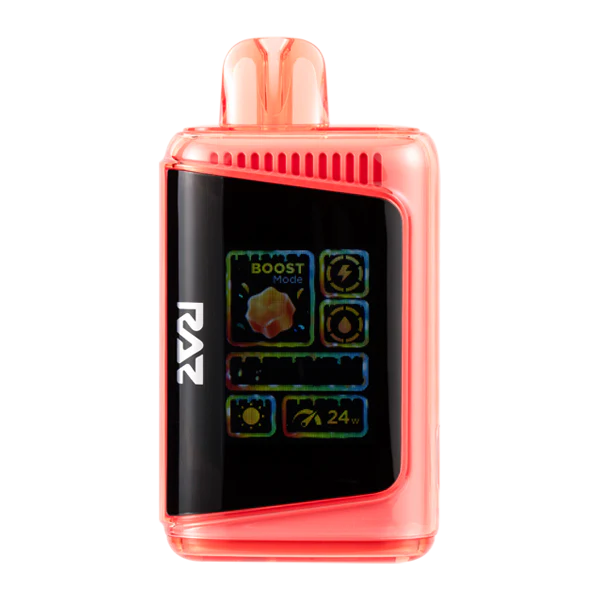 RAZ LTX25000 25K Puffs Disposable Vape 25000 - Gush Edition - Strawberry Peach Gush