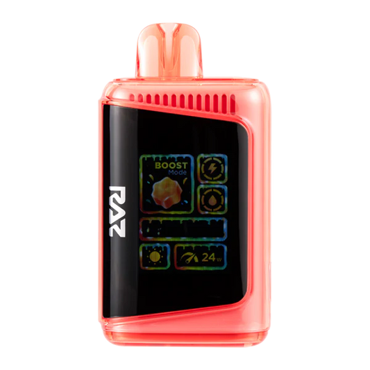 RAZ LTX25000 25K Puffs Disposable Vape 25000 - Gush Edition - Strawberry Peach Gush