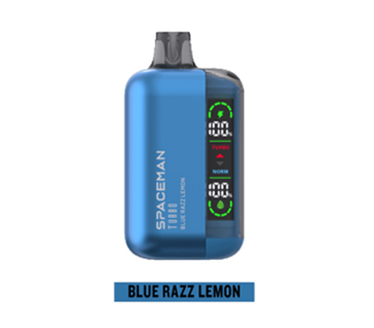 SMOK Spaceman Turbo 15000 Puffs Disposable Vape 15K - Blue Razz Lemon