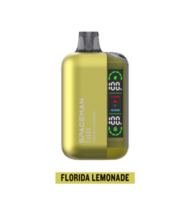 SMOK Spaceman Turbo 15000 Puffs Disposable Vape 15K - Florida Lemonade