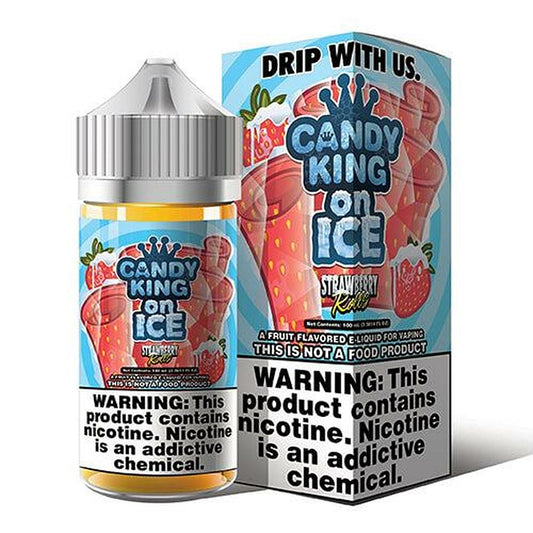 Strawberry Rolls on Ice by Candy King - 100ml