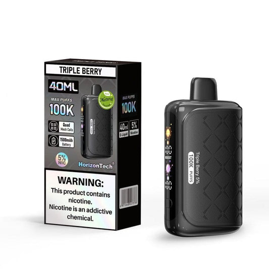 HorizonTech 100000 Puffs 100K Disposable Vape - Triple Berry