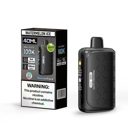 HorizonTech 100000 Puffs 100K Disposable Vape - Watermelon Ice