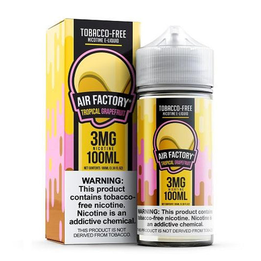 Air Factory E-Liquid Tobacco Free Nicotine (TFN) 100mL - Tropical Grapefruit