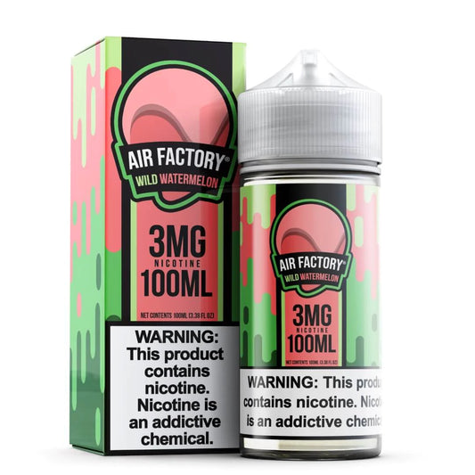 Air Factory E-Liquid Tobacco Free Nicotine (TFN) 100mL - Wild Watermelon