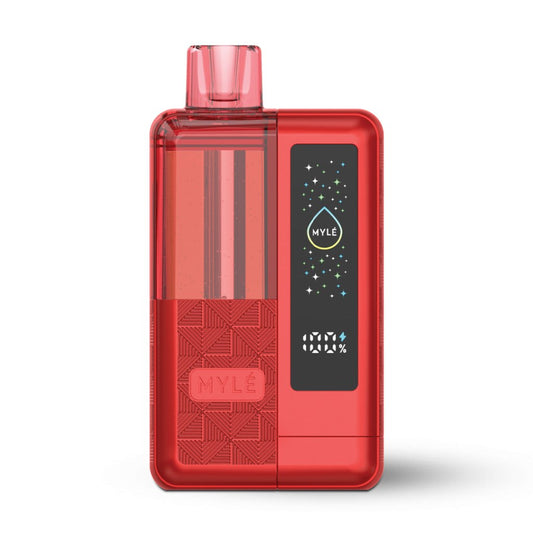 Myle Pod Box 35000 Puffs Starter Kit Red Apple