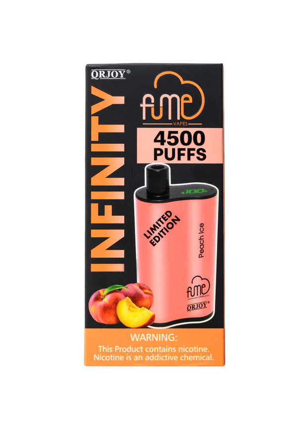 Fume Infinity Plus Disposable 4500 Puffs - Peach Ice