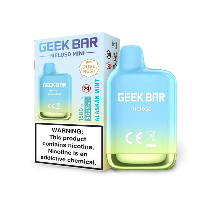 Geek Bar Meloso Mini 1500 Puffs Disposable Vape - Alaskan Mint VapeDeal.com Geek Bar Meloso Mini 1500 Puffs Disposable Vape - Alaskan Mint VapeDeal.com