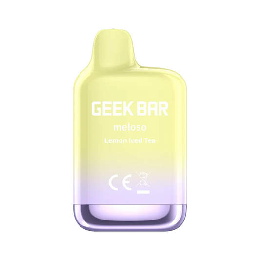 Geek Bar Meloso Mini 1500 Puffs Disposable Vape - Lemon Iced Tea