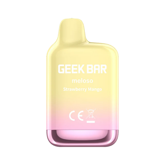Geek Bar Meloso Mini 1500 Puffs Disposable Vape - Strawberry Mango