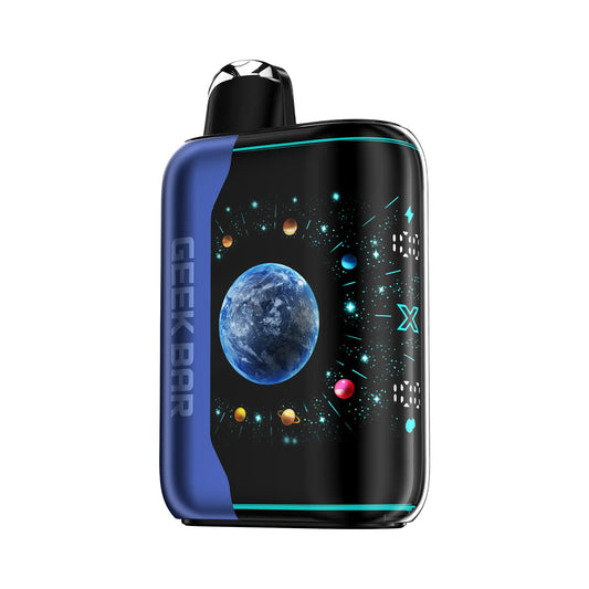 Geek Bar Pulse X 25000 Puffs Disposable Vape - Blue Razz Ice Platinum Edition