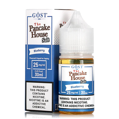 Blueberry Formerly Blueberry Flapjacks Salt Series by The Pancake House - 30ml