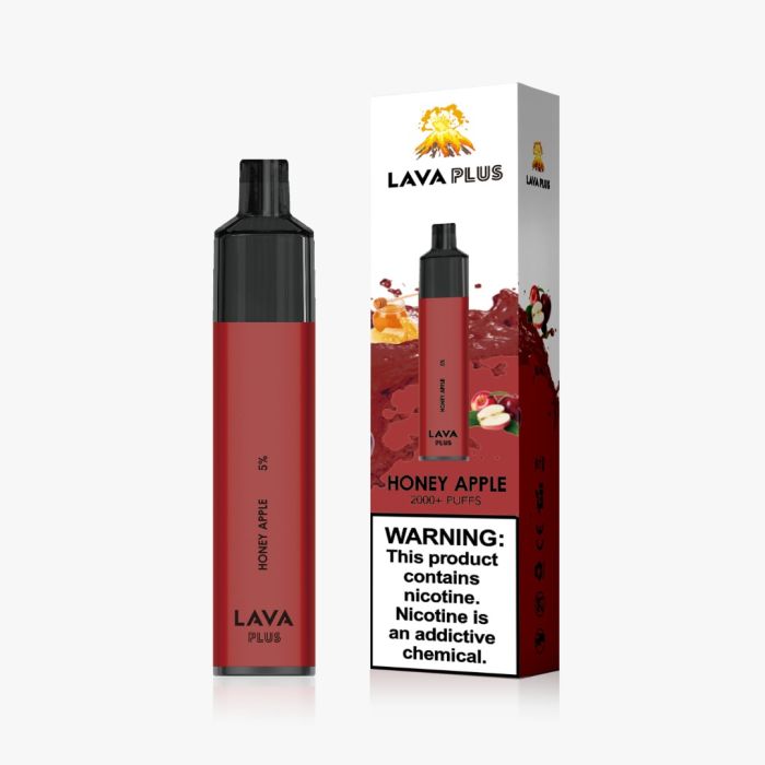 Lava Plus 2600 Puffs Disposable - Apple Honey