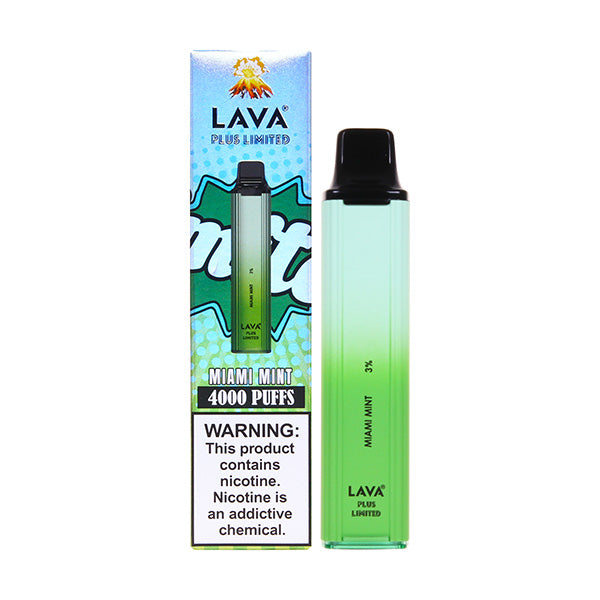 Lava Plus Miami Mint 4000 Puffs Limited Edition | Vapedeal VapeDeal.com Lava Plus Miami Mint 4000 Puffs Limited Edition | Vapedeal VapeDeal.com