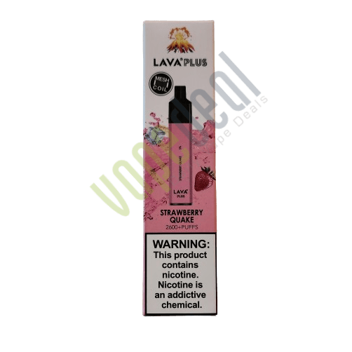 Lava Plus Strawberry Milkshake 2600 Puffs Disposable | Vapedeal VapeDeal.com Lava Plus Strawberry Milkshake 2600 Puffs Disposable | Vapedeal VapeDeal.com
