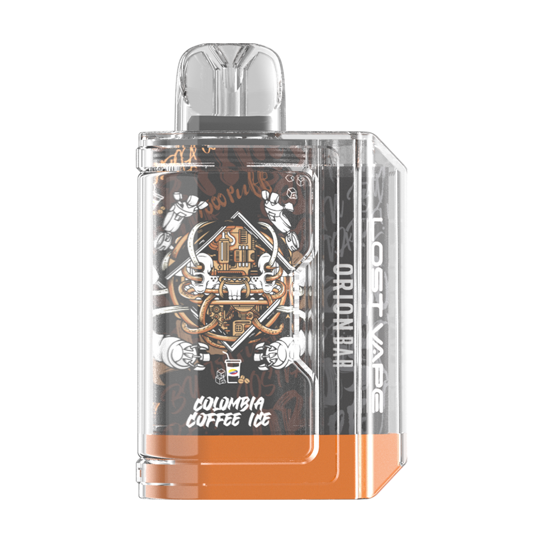 Orion Bar 7500 Disposable 7500 Puffs by Lost Vape - Columbia Coffee Ice Limited Edition