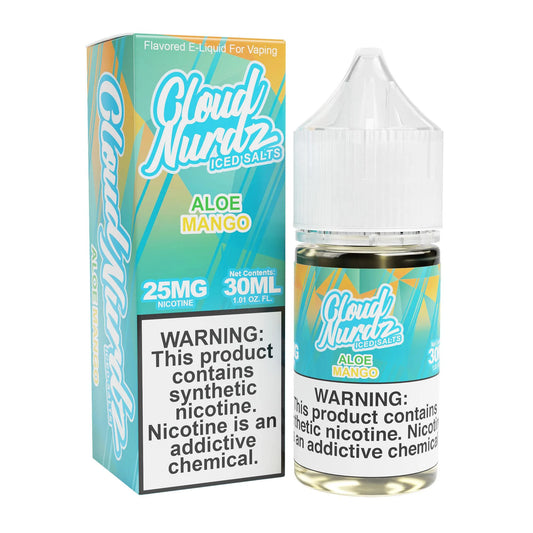 Aloe Mango Iced by Cloud Nurdz Salts TFN Tobacco-Free Nicotine - 30ml