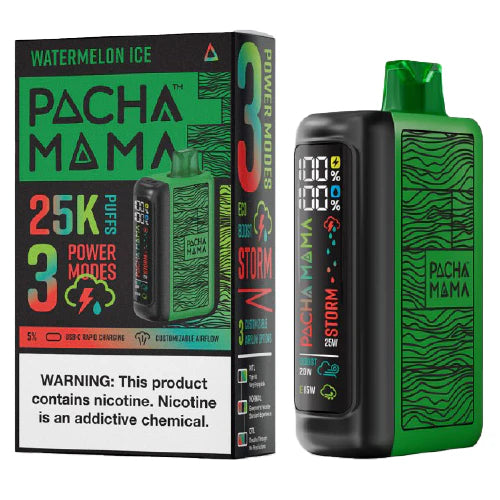 Pachamama 25000 Puffs Disposable Vape 25K - Watermelon Ice