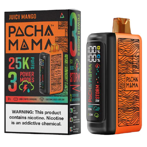 Pachamama 25000 Puffs Disposable Vape 25K - Juicy Mango