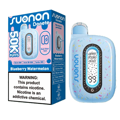 Suonon Donete 50000 Puffs Disposable Vape From Geek Bar - Blueberry Watermelon