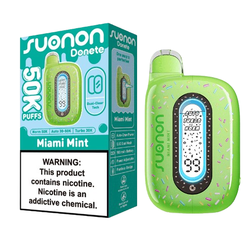 Suonon Donete 50000 Puffs Disposable Vape From Geek Bar - Miami Mint