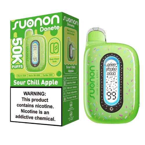 Suonon Donete 50000 Puffs Disposable Vape From Geek Bar - Sour Chill Apple