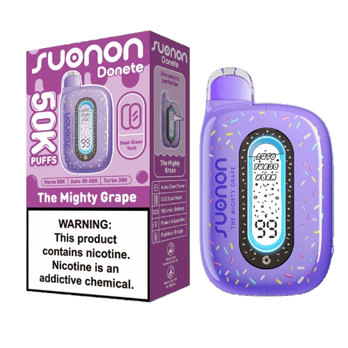 Suonon Donete 50000 Puffs Disposable Vape From Geek Bar - The Mighty Grape