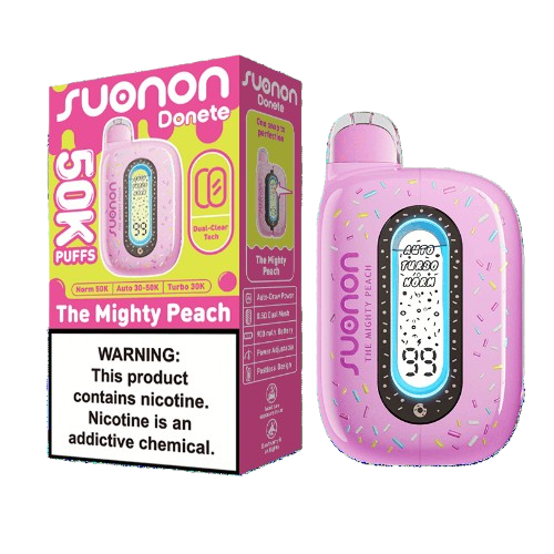 Suonon Donete 50000 Puffs Disposable Vape From Geek Bar - The Mighty Peach