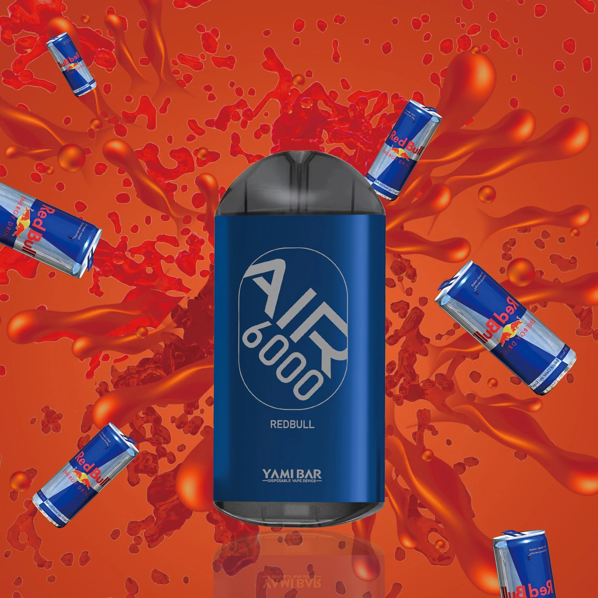 Yami Bar Air 6000 Disposable 6000 Puffs - Redbull VapeDeal.com Yami Bar Air 6000 Disposable 6000 Puffs - Redbull VapeDeal.com