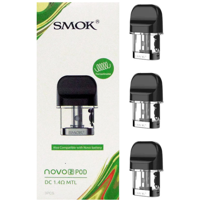 Smok Novo 2 / 2s Replacement Pods (3 Pack) VapeDeal.com Smok Novo 2 / 2s Replacement Pods (3 Pack) VapeDeal.com