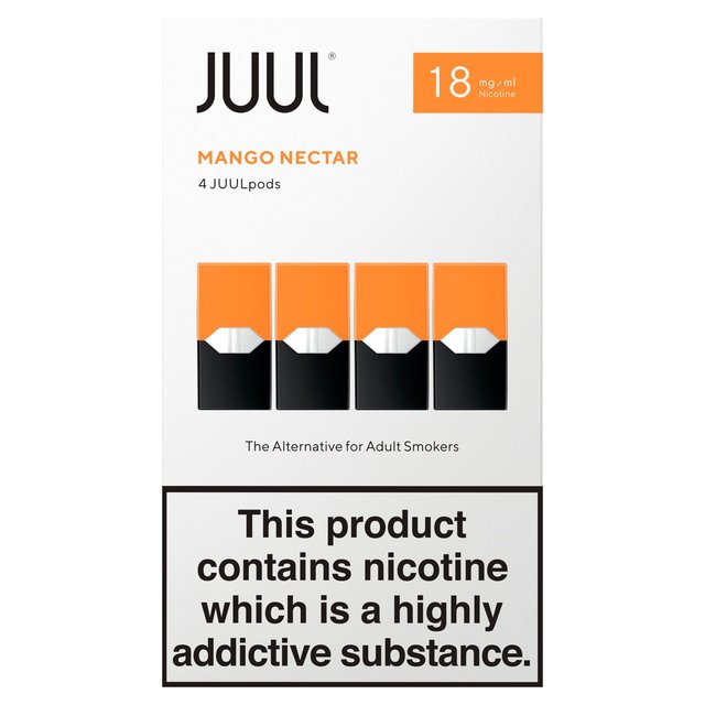 JuulPods JUUL Eliquid Replacement Pods Flavors - 4 Pack