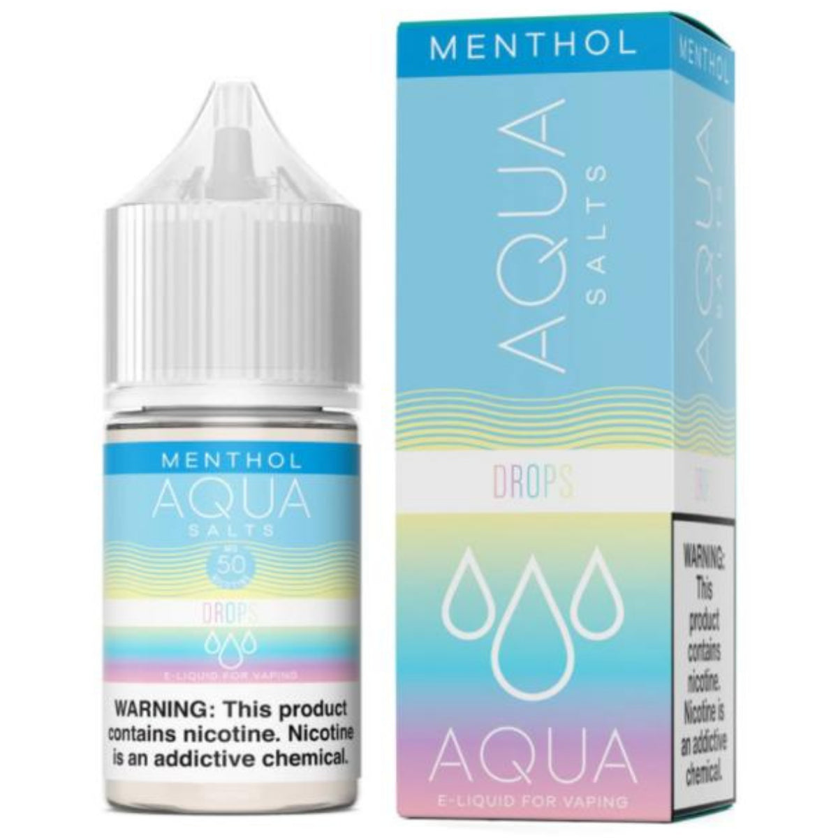 Aqua Salts Series 30mL - Drops Menthol