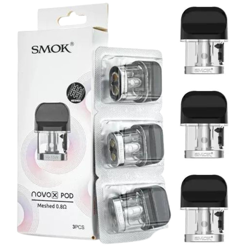 Smok Novo X Replacement Pods - 3 Pack