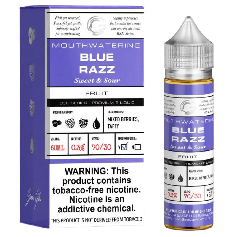 Blue Razz by Glas Bsx TFN - 60ml