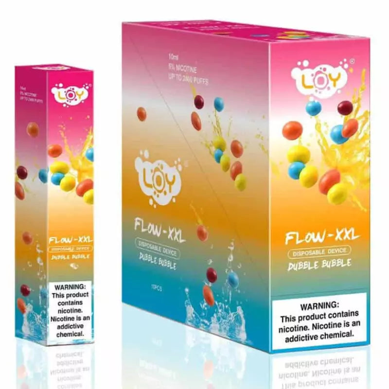 Loy Flow XXL Disposable 2400 Puffs - Dubble Bubble