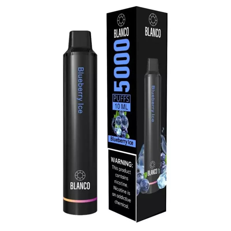 Blanco Rechargeable Disposable 5000 Puffs - Blueberry Ice