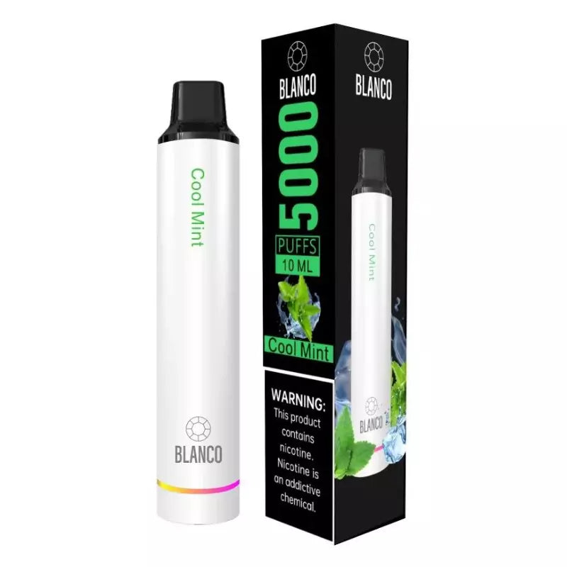 Blanco Rechargeable Disposable 5000 Puffs - Cool Mint
