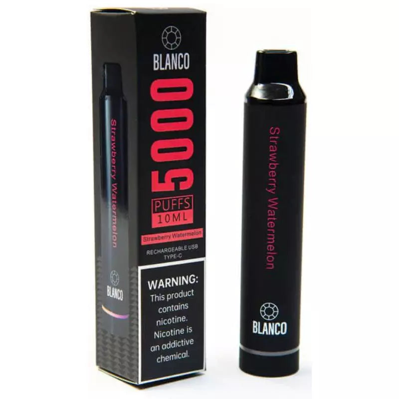 Blanco Rechargeable Disposable 5000 Puffs - Strawberry Watermelon