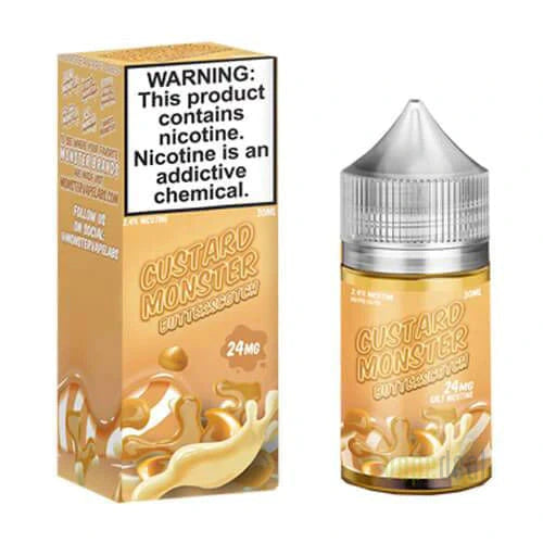 Butterscotch Custard Monster by Jam Monster Salts - 30ml